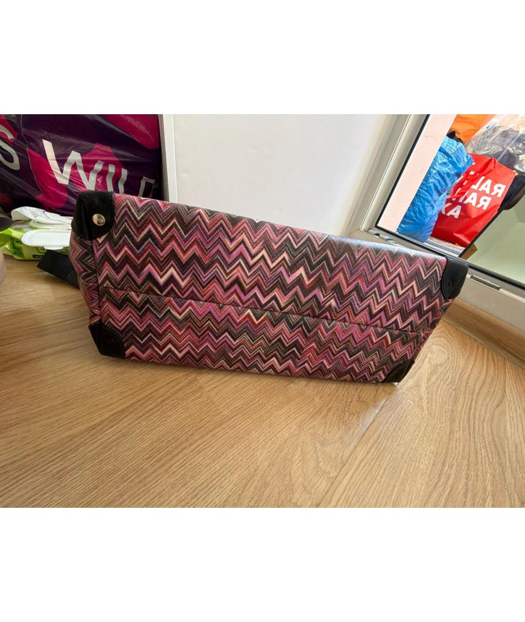 MISSONI Мульти кожаная дорожная/спортивная сумка, фото 3