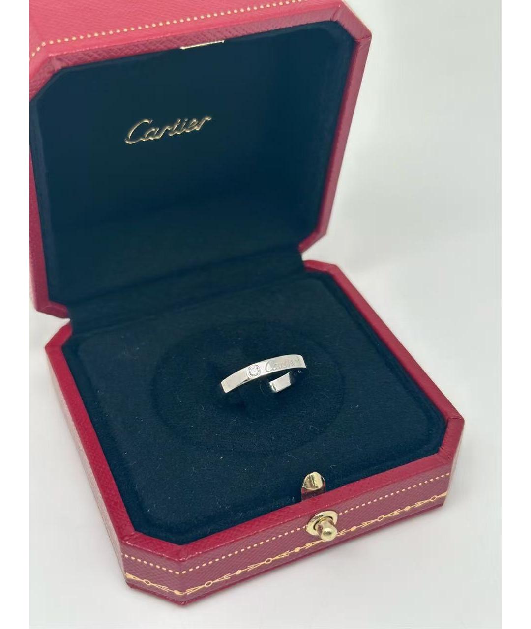 CARTIER Серебряное кольцо из белого золота, фото 3