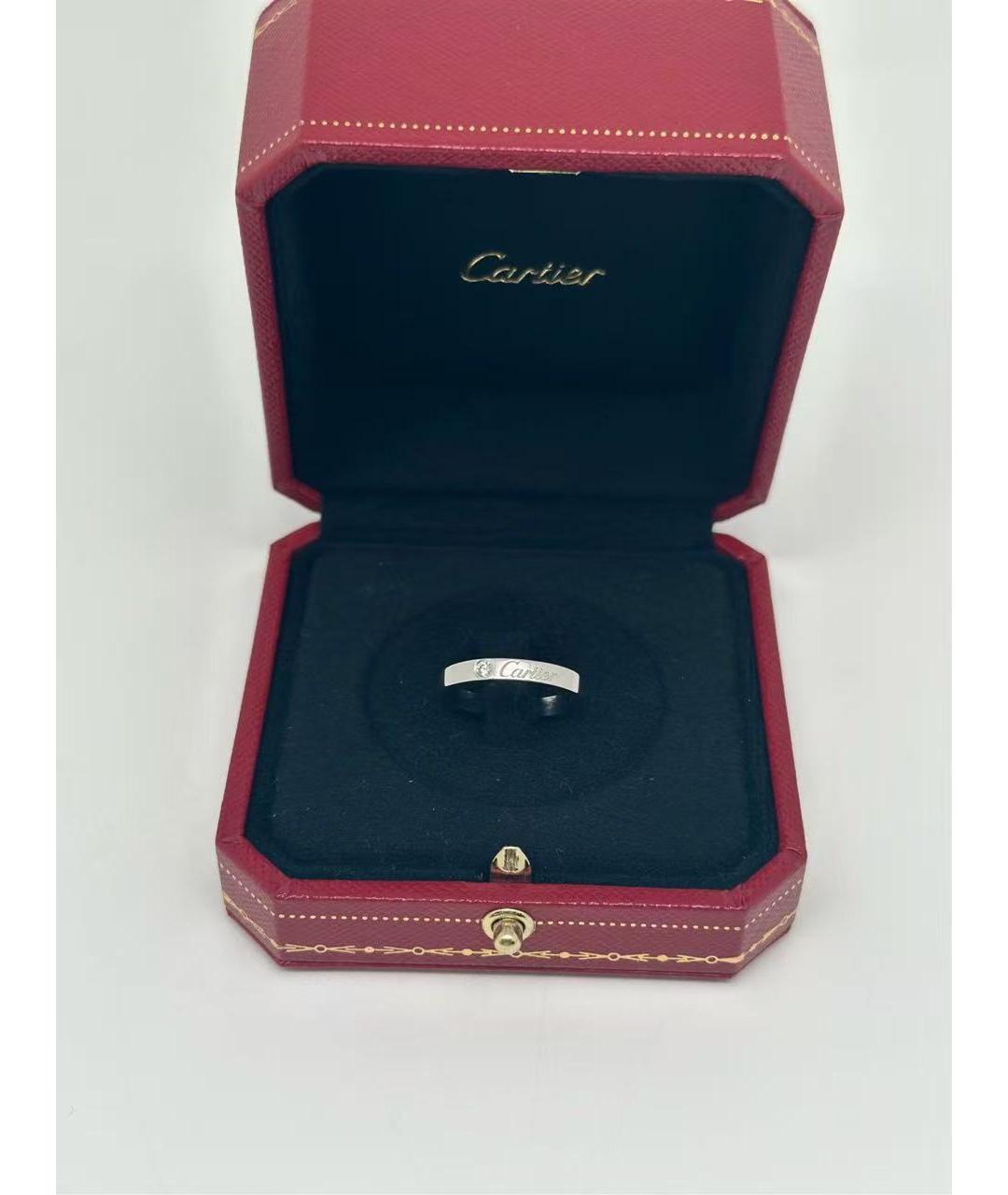 CARTIER Серебряное кольцо из белого золота, фото 2