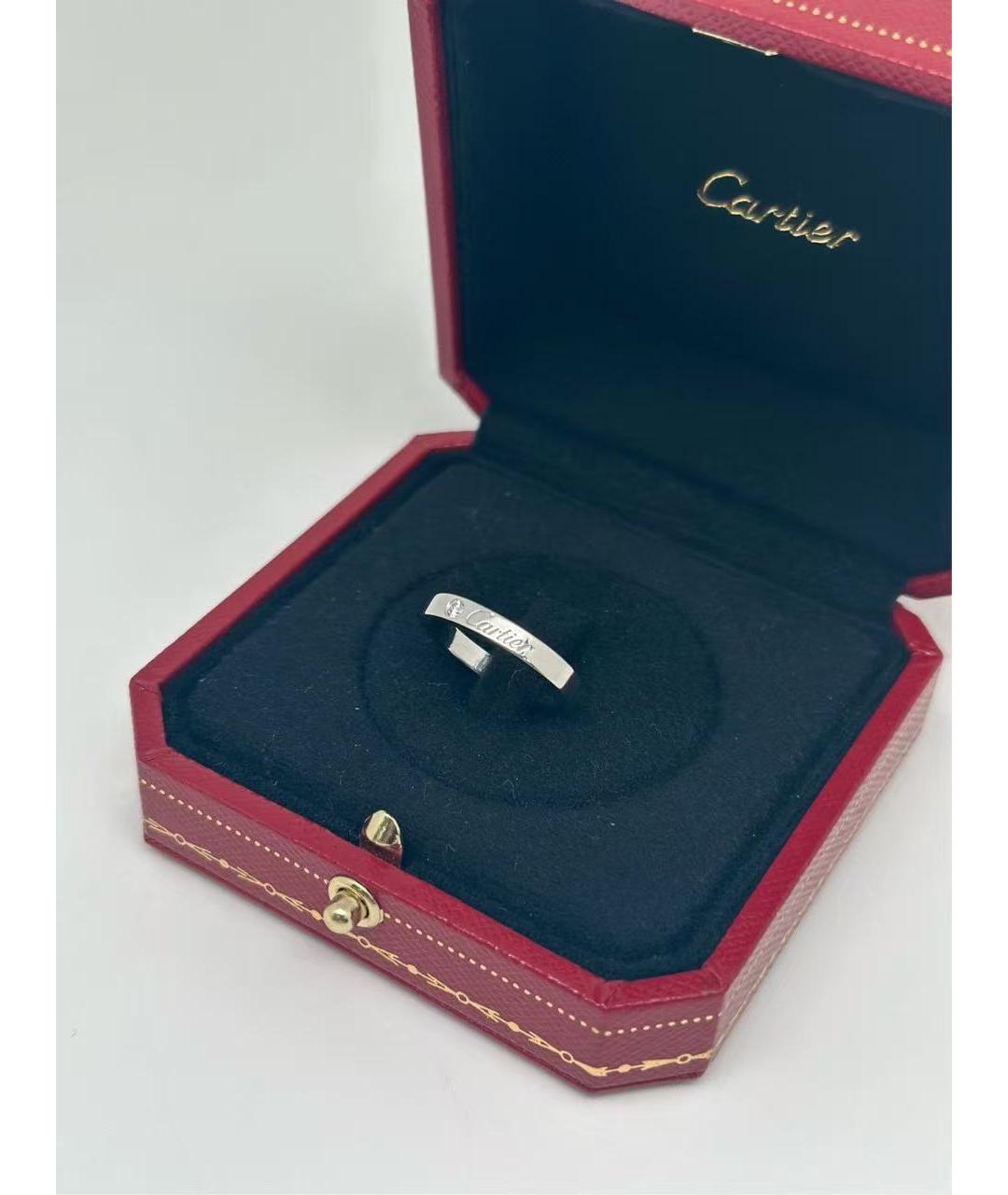 CARTIER Серебряное кольцо из белого золота, фото 4