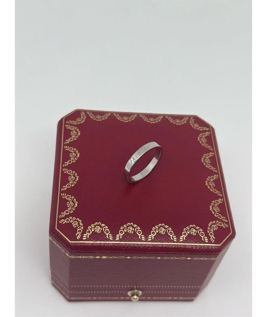 CARTIER Серебряное кольцо из белого золота, фото 5