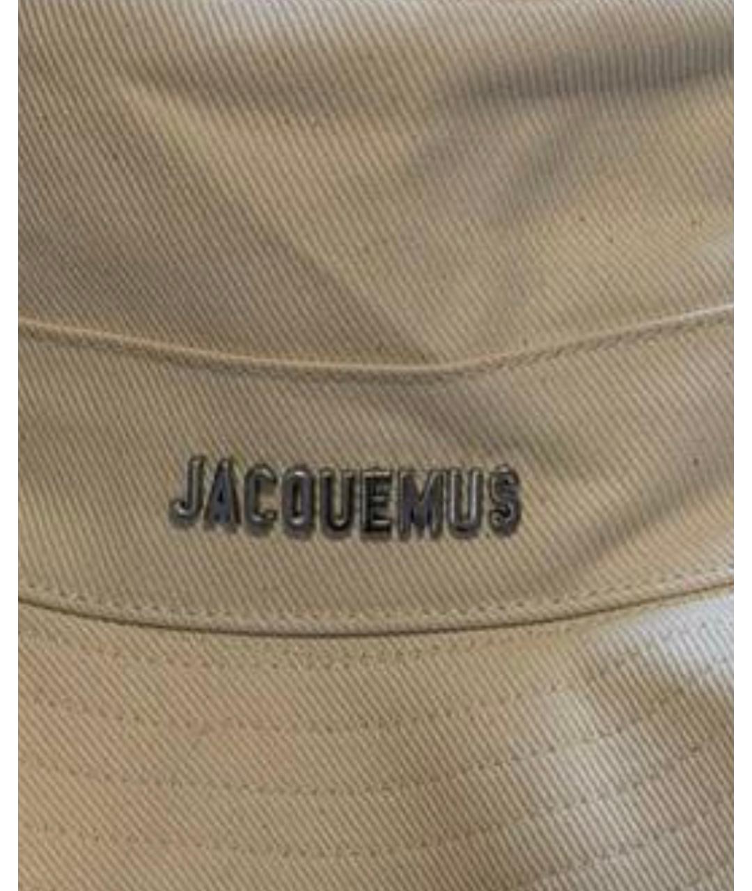 JACQUEMUS Бежевая панама, фото 2