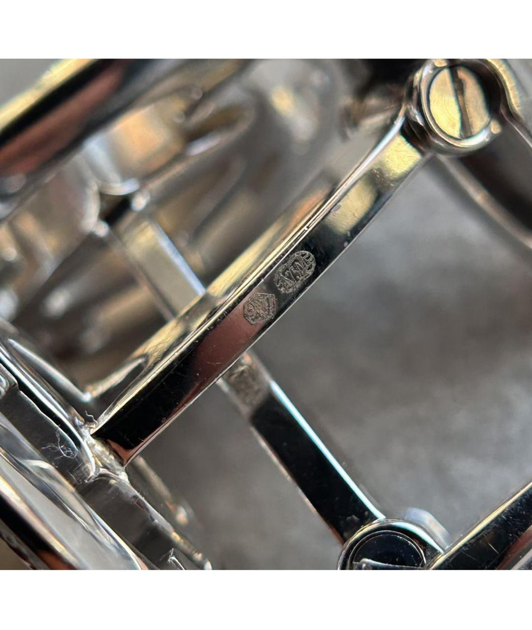 CARTIER Белые запонки из белого золота, фото 8