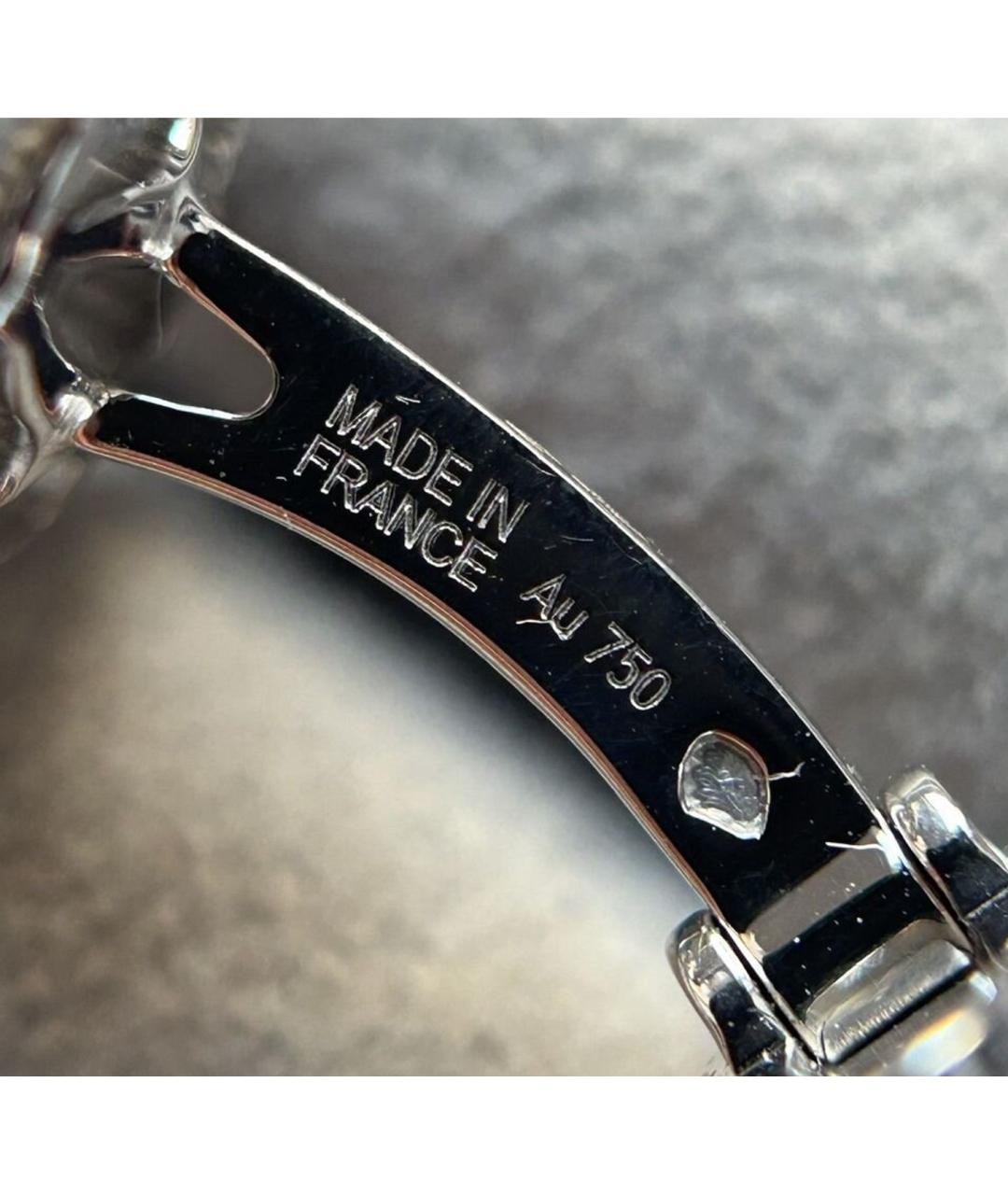 CARTIER Белые запонки из белого золота, фото 5