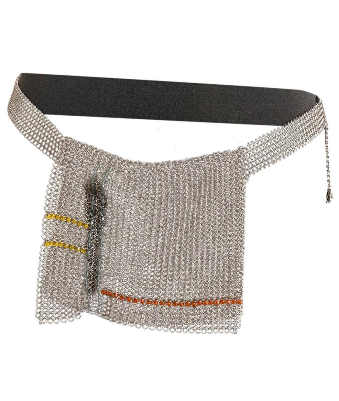 CHANEL Серебряная поясная сумка, фото 2