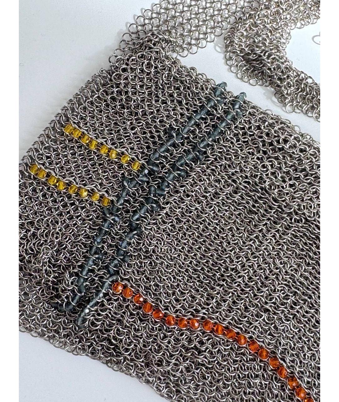 CHANEL Серебряная поясная сумка, фото 3