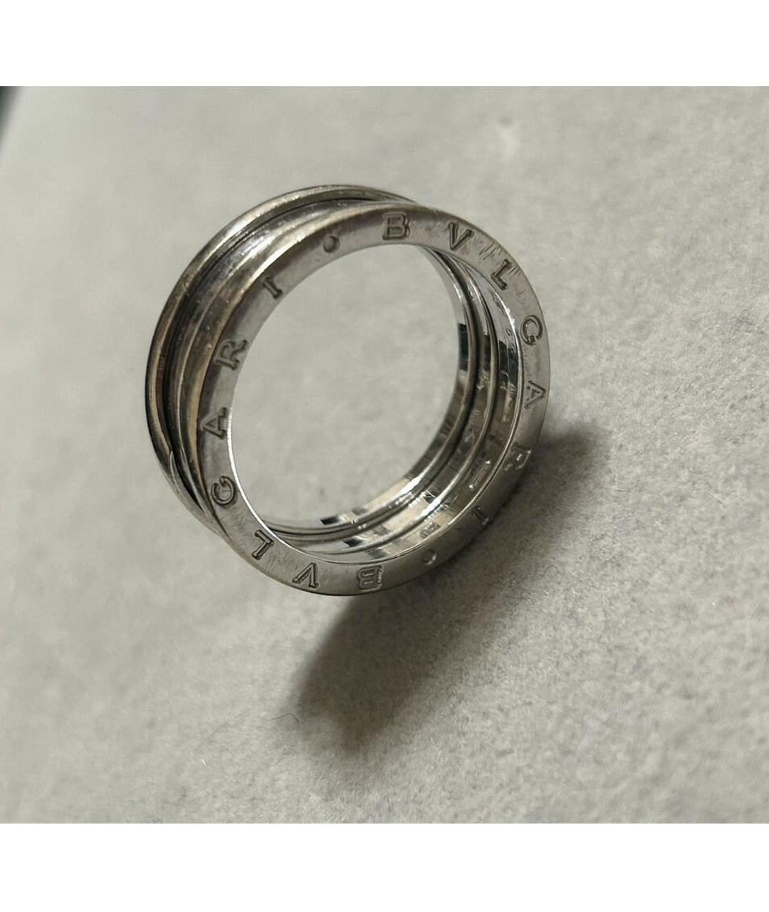 BVLGARI Серебряное кольцо из белого золота, фото 8