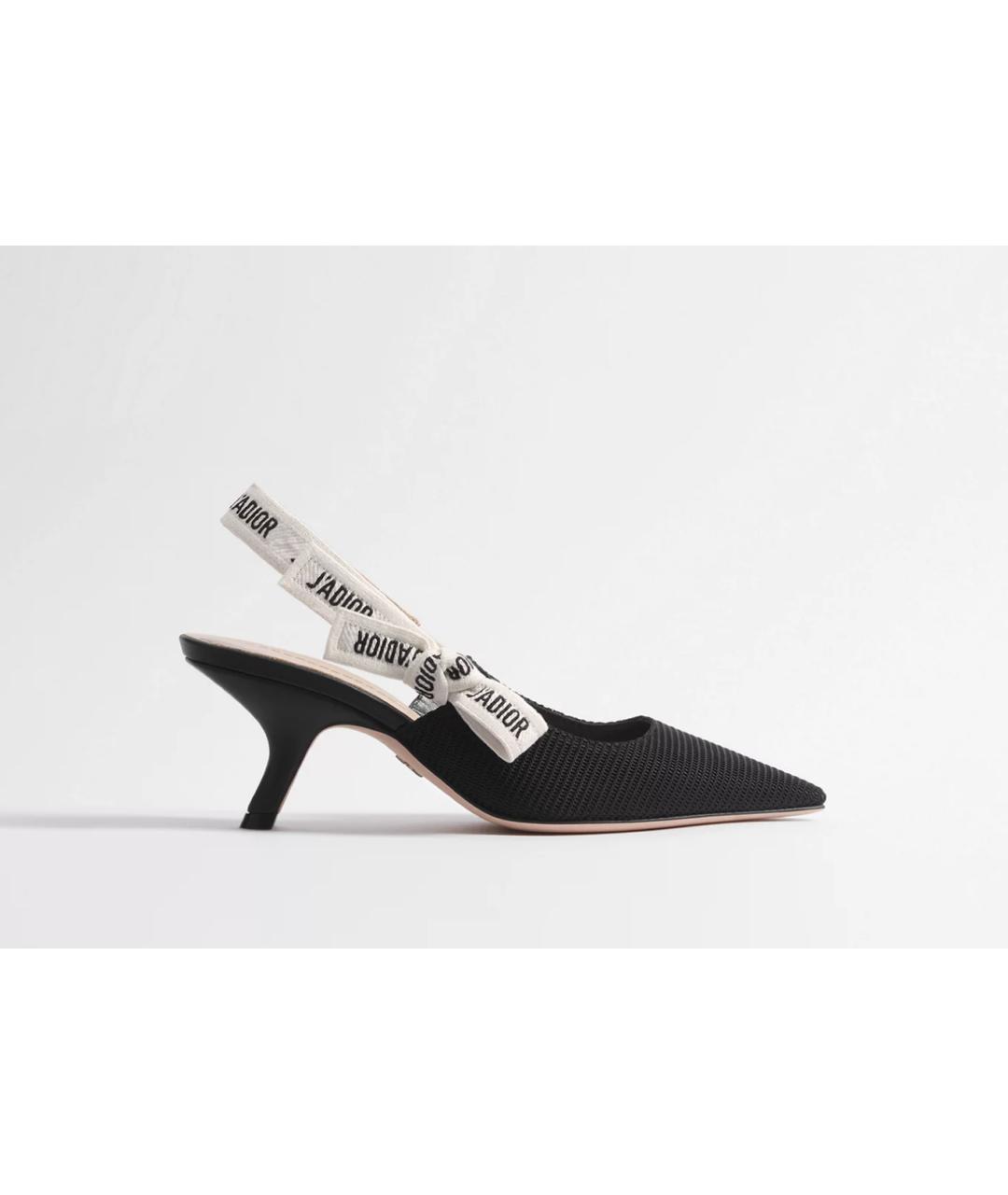 CHRISTIAN DIOR Черные босоножки, фото 3