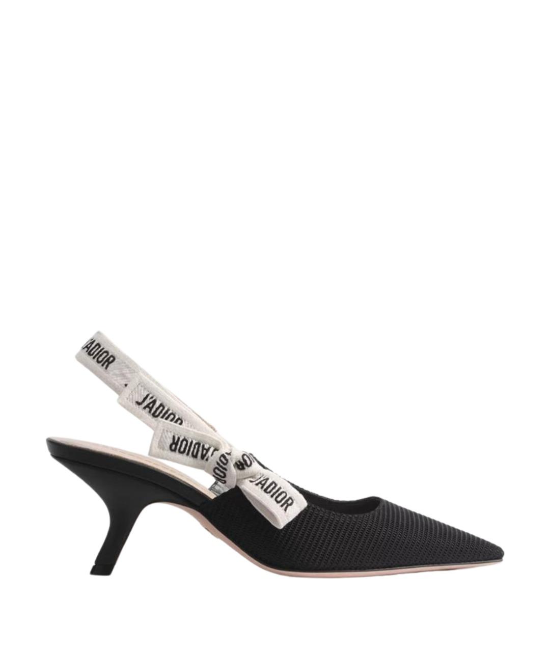 CHRISTIAN DIOR Черные босоножки, фото 1