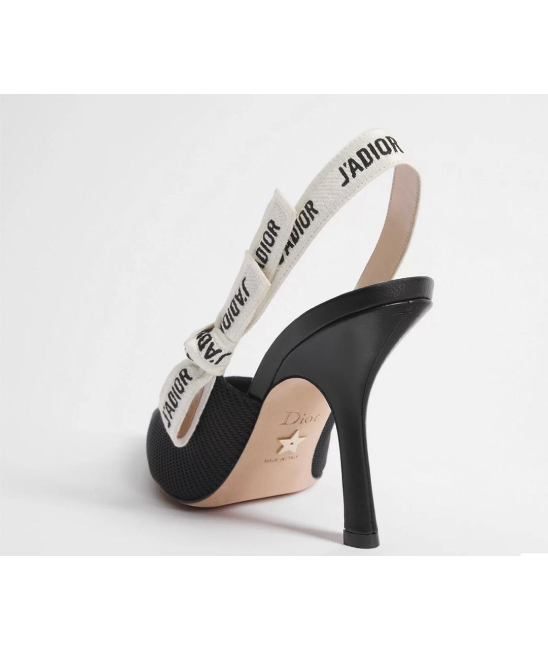 CHRISTIAN DIOR Черные босоножки, фото 3