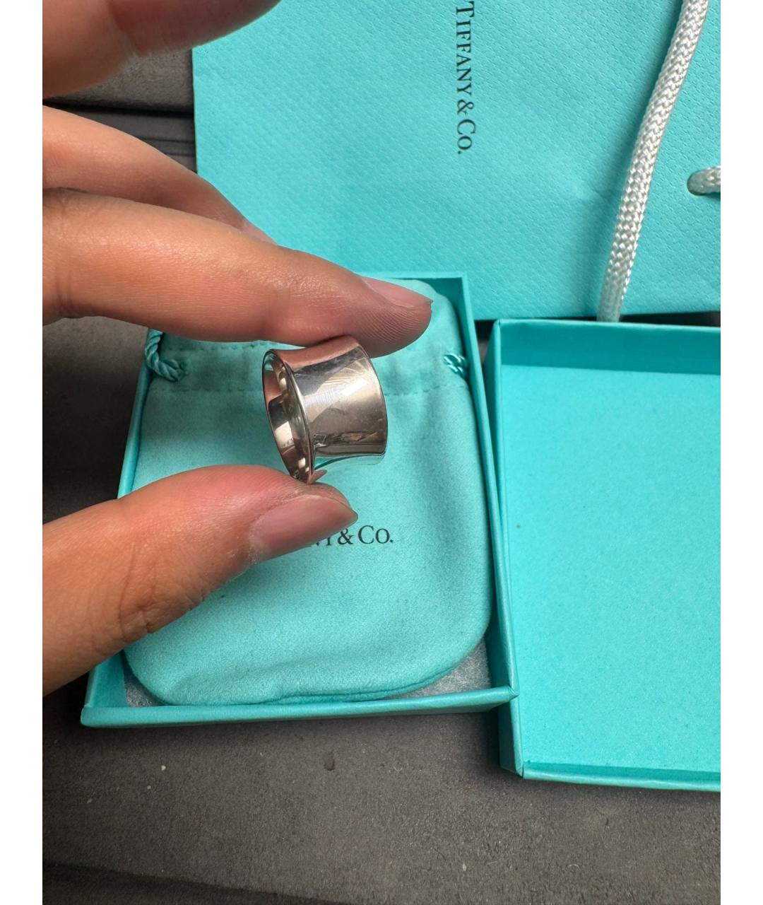 TIFFANY&CO Серебряное серебряное кольцо, фото 4