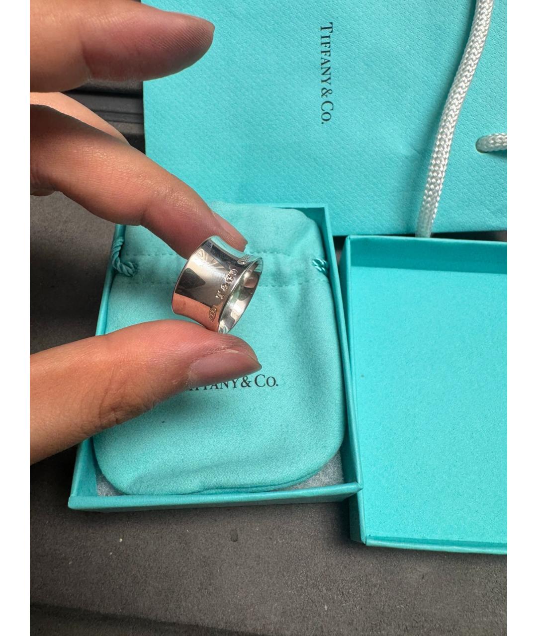 TIFFANY&CO Серебряное серебряное кольцо, фото 3