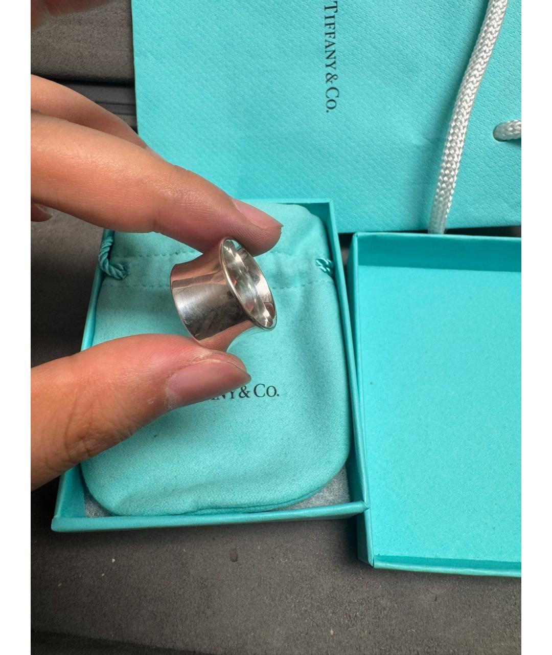 TIFFANY&CO Серебряное серебряное кольцо, фото 5