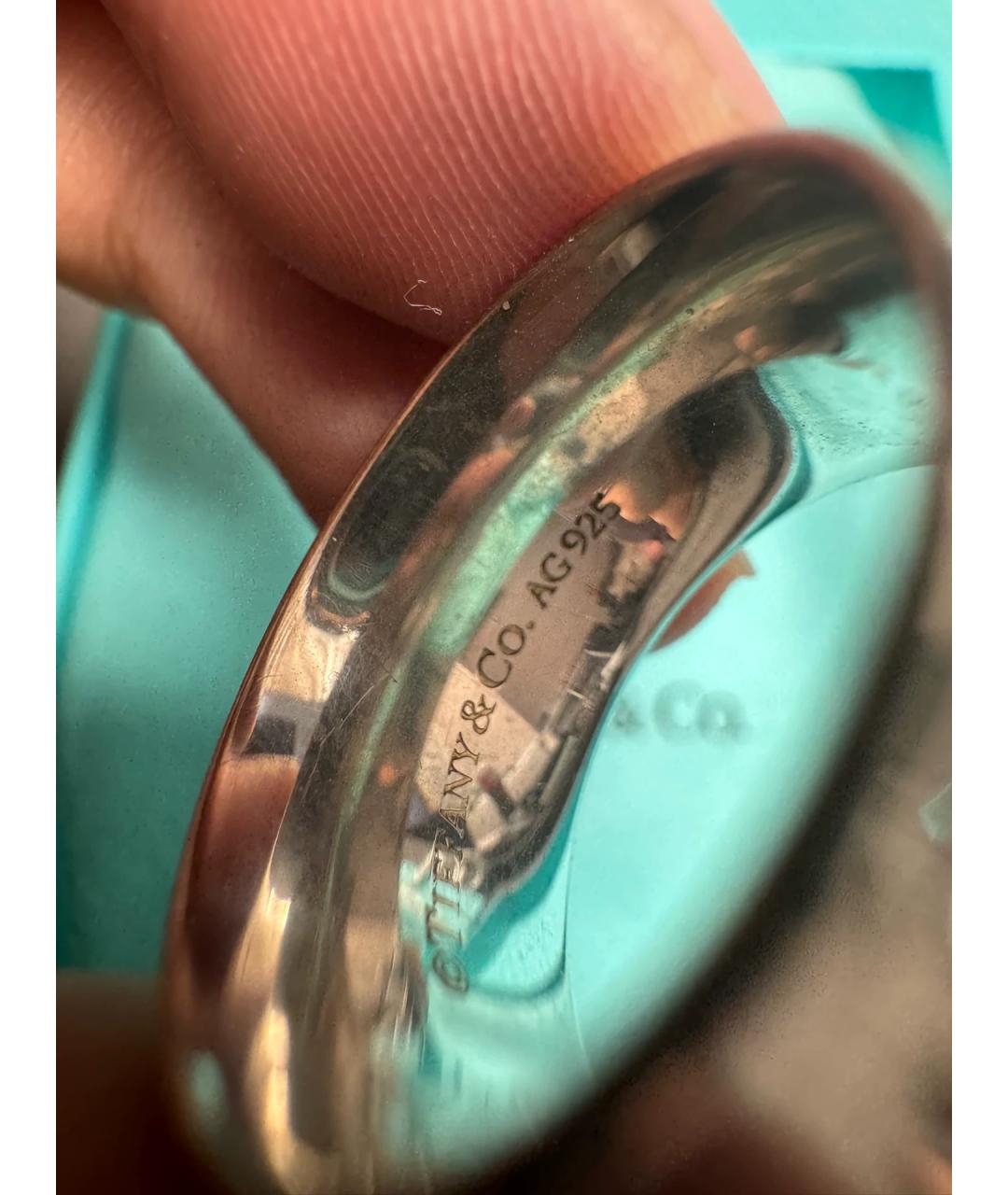 TIFFANY&CO Серебряное серебряное кольцо, фото 7