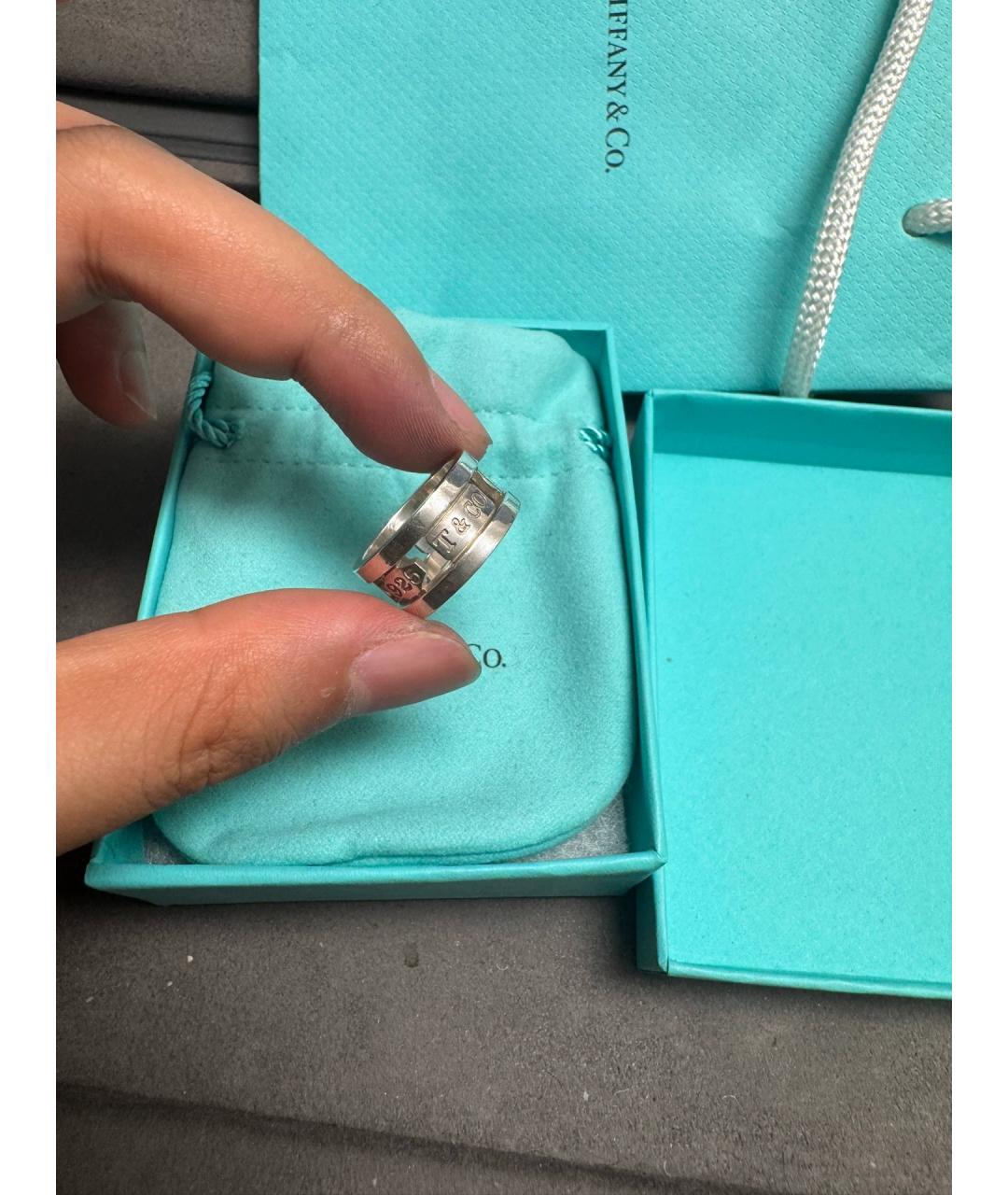 TIFFANY&CO Серебряное серебряное кольцо, фото 2