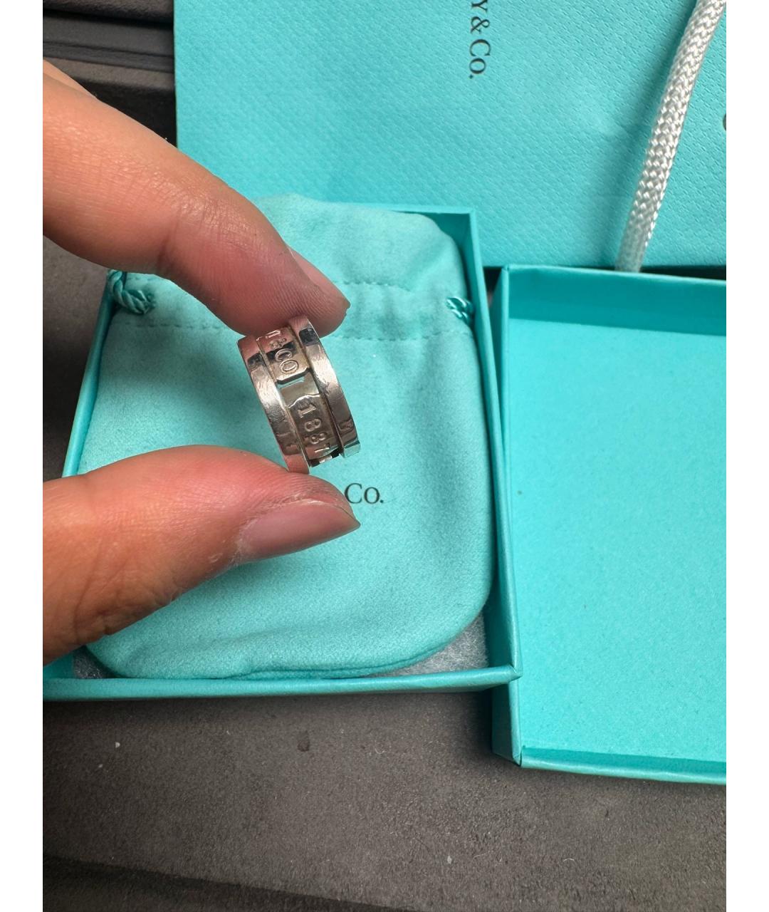 TIFFANY&CO Серебряное серебряное кольцо, фото 5