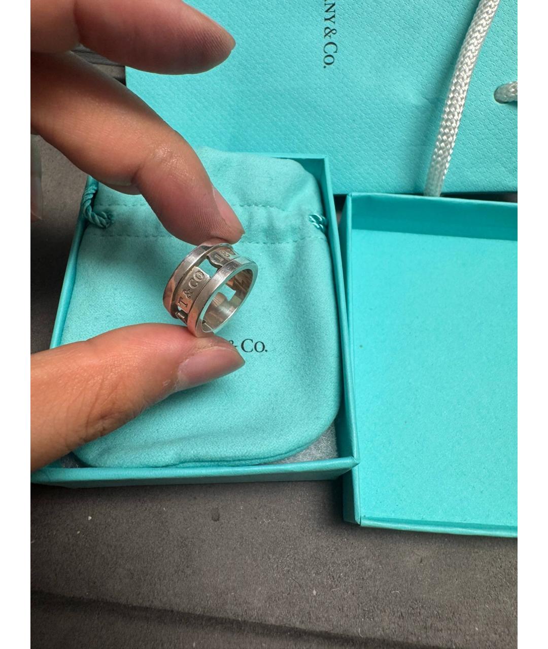 TIFFANY&CO Серебряное серебряное кольцо, фото 3