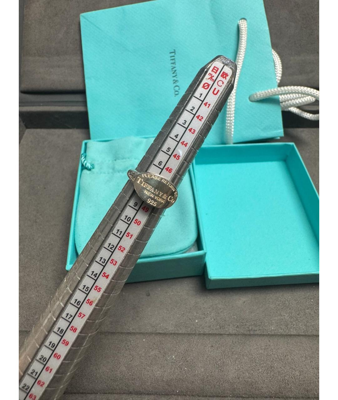 TIFFANY&CO Серебряное серебряное кольцо, фото 7