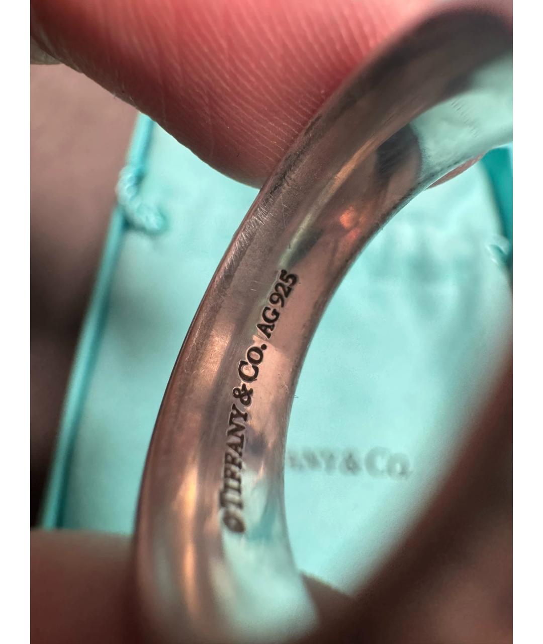 TIFFANY&CO Серебряное серебряное кольцо, фото 6