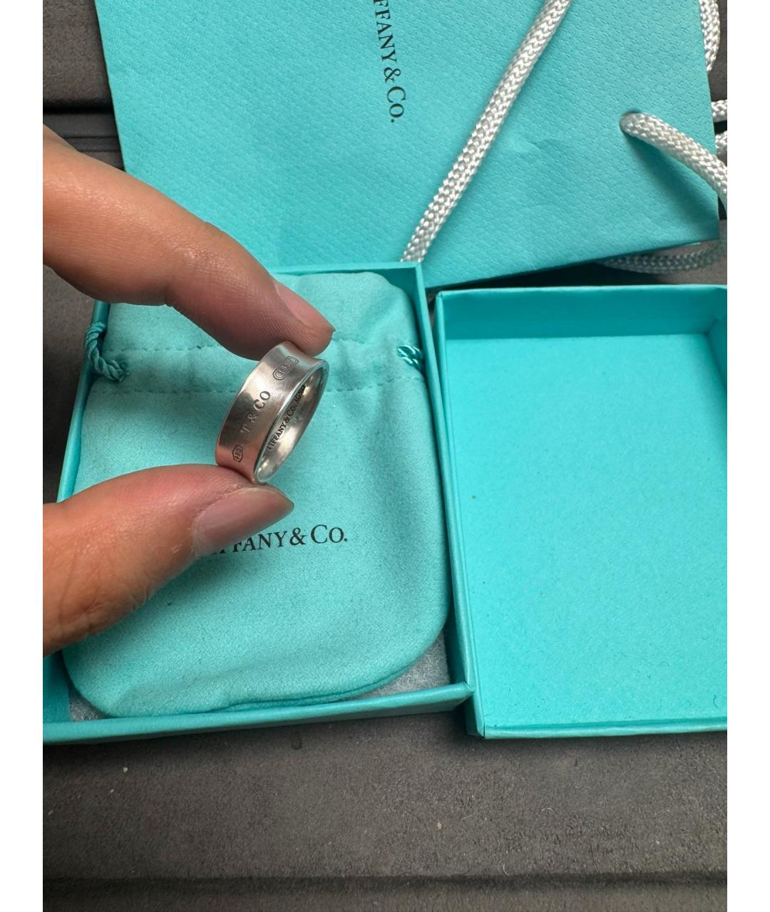 TIFFANY&CO Серебряное серебряное кольцо, фото 3