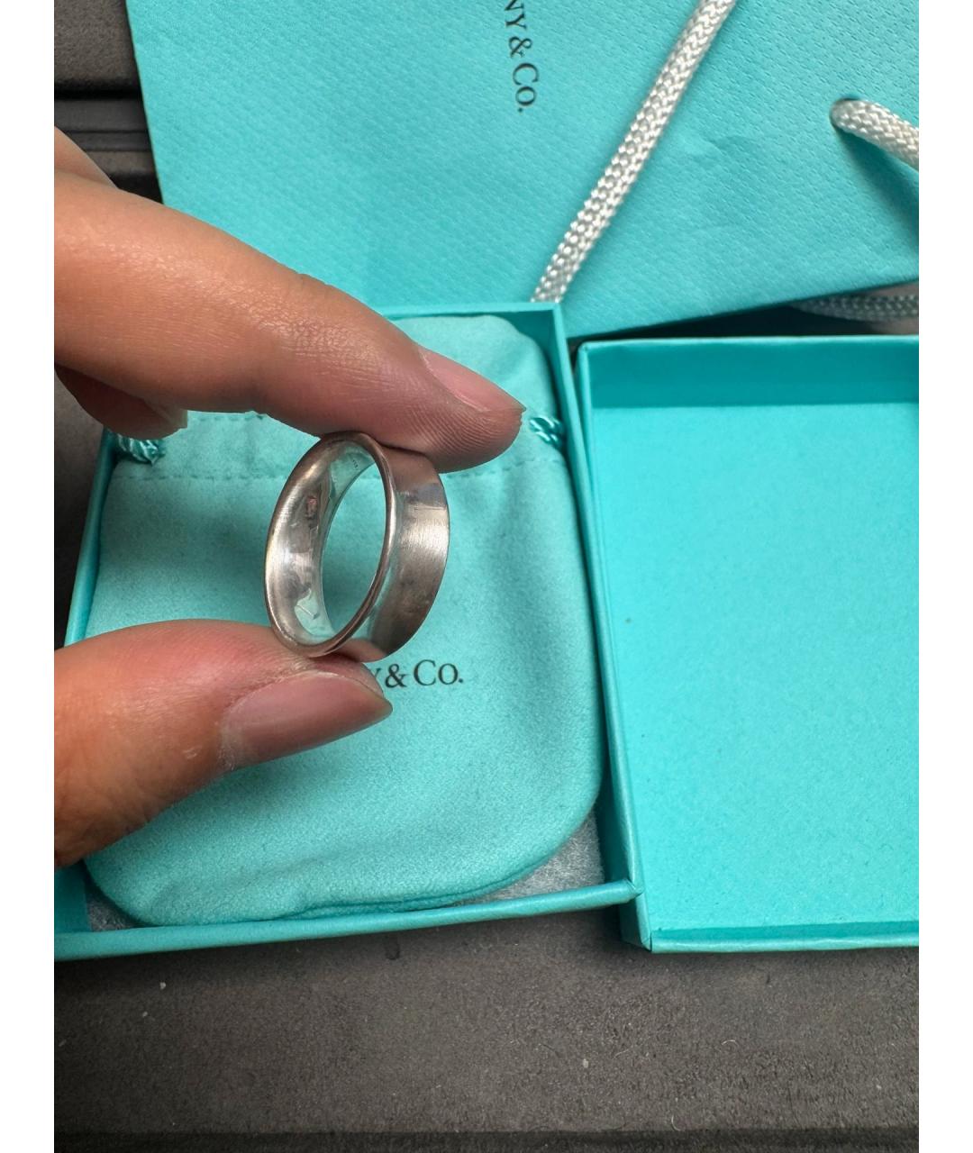 TIFFANY&CO Серебряное серебряное кольцо, фото 4