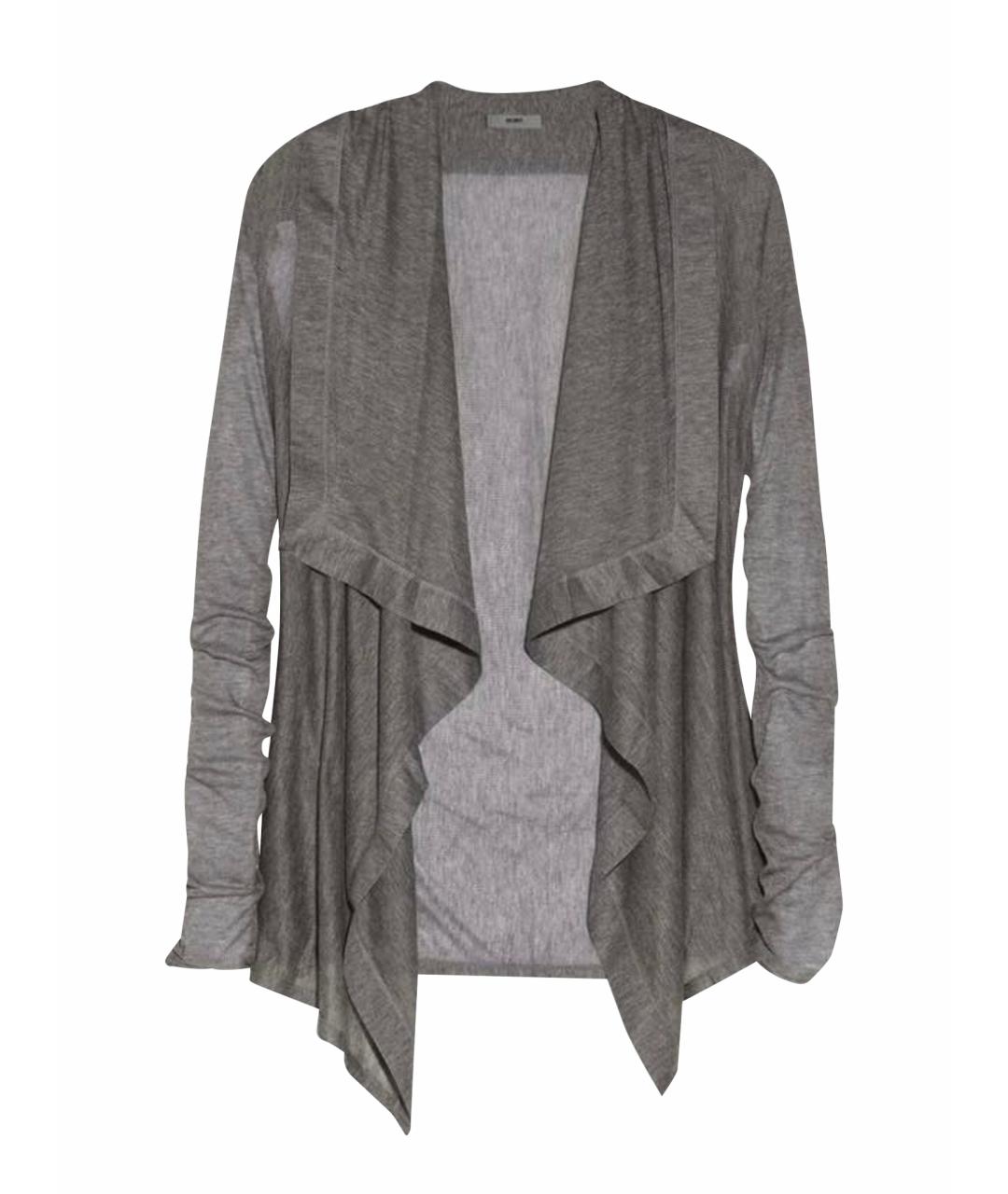 HELMUT LANG Серый модальный кардиган, фото 1