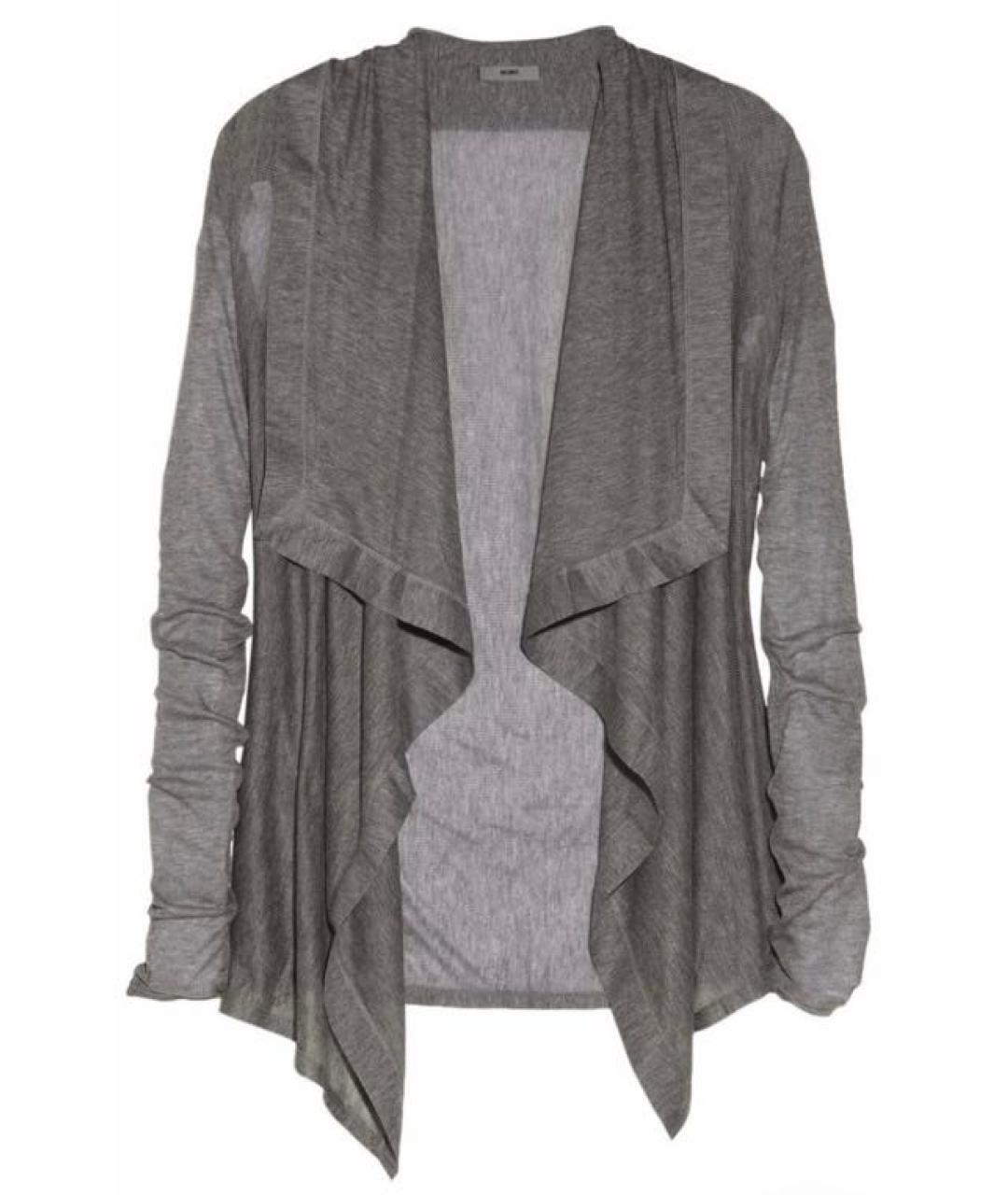 HELMUT LANG Серый модальный кардиган, фото 9