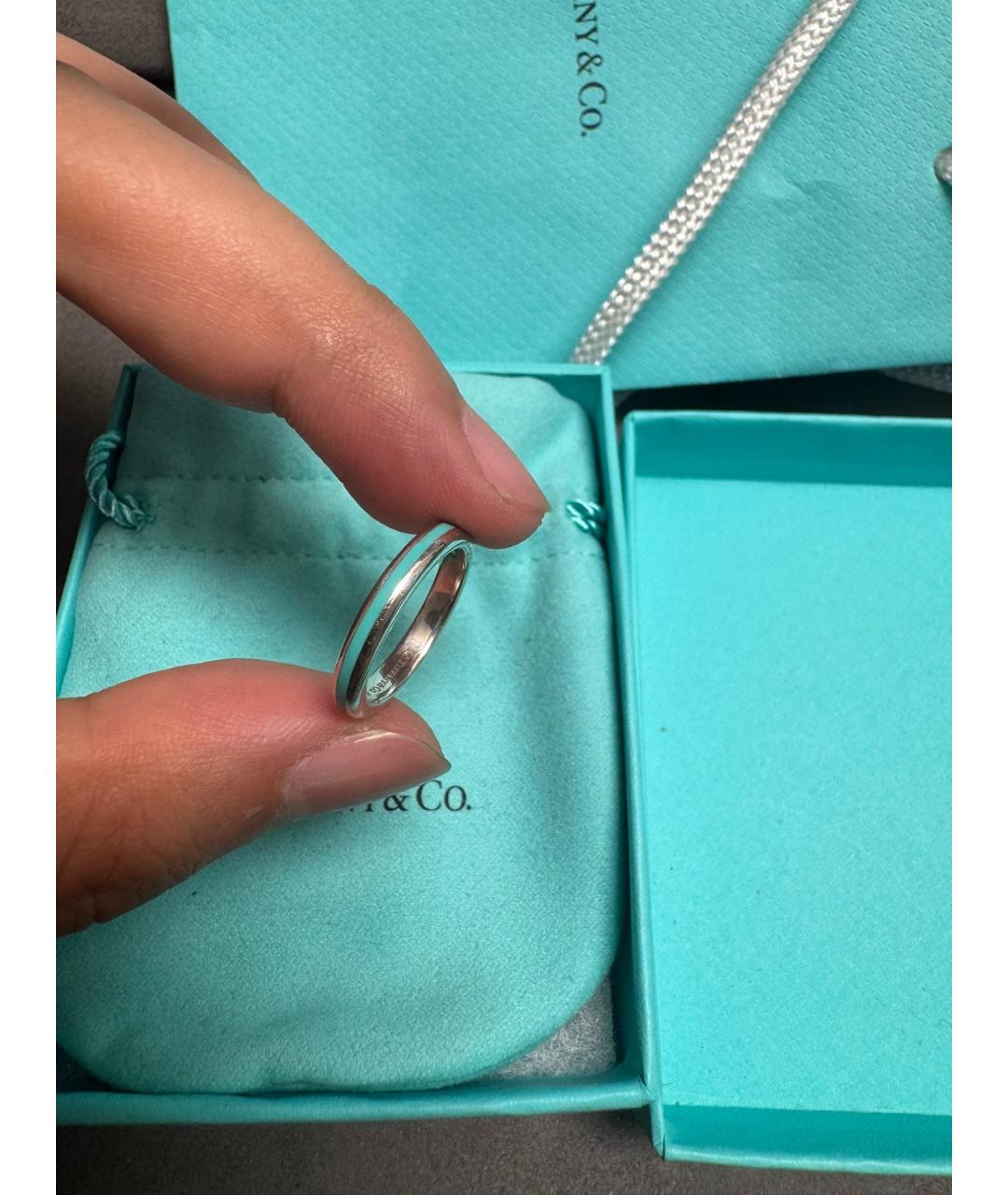 TIFFANY&CO Серебряное серебряное кольцо, фото 2