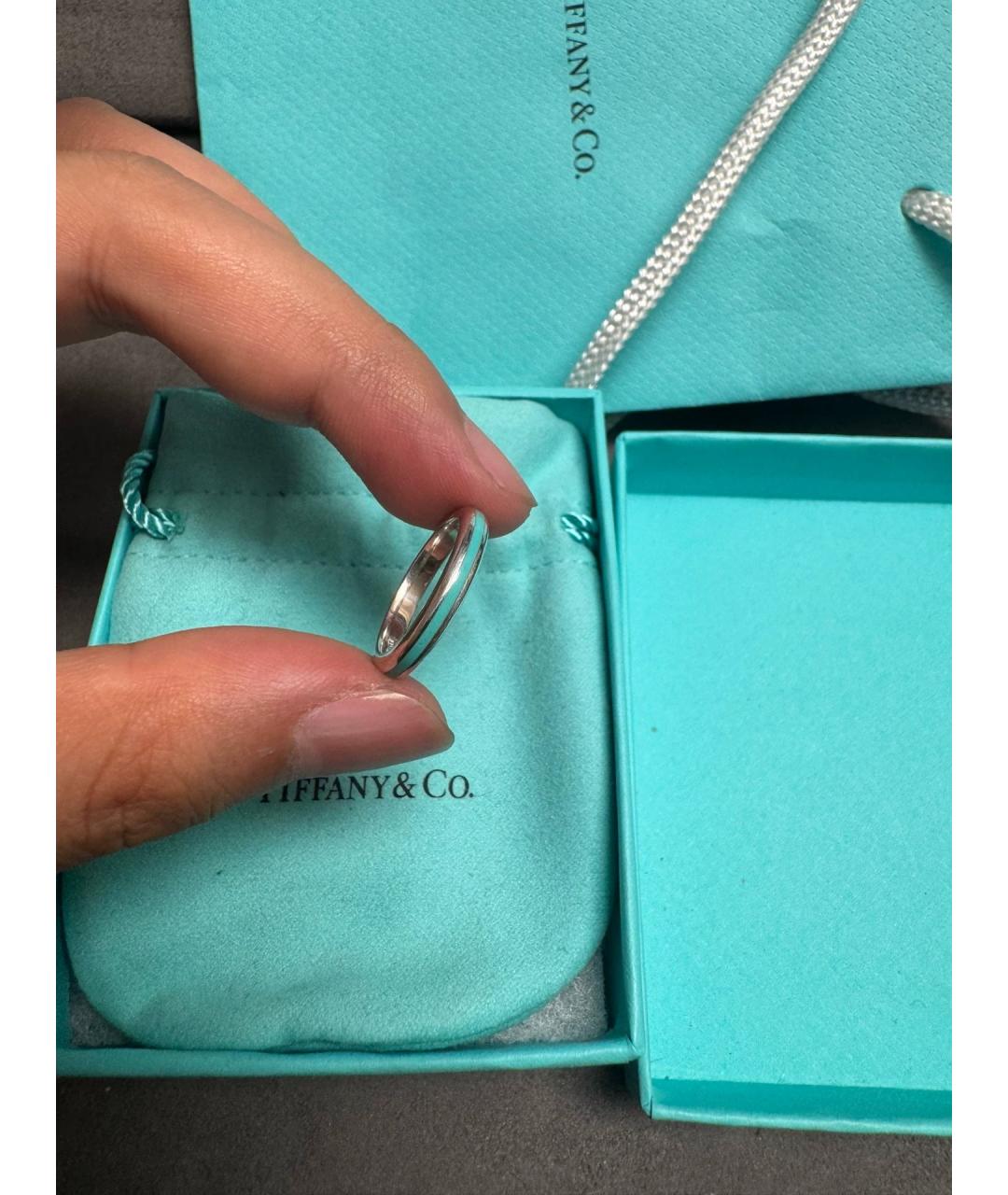 TIFFANY&CO Серебряное серебряное кольцо, фото 8