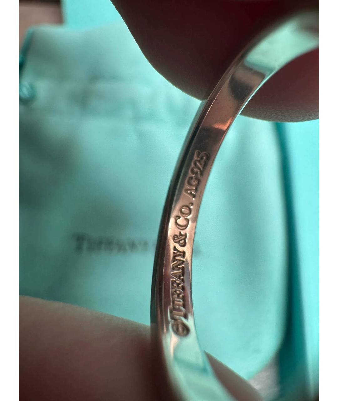 TIFFANY&CO Серебряное серебряное кольцо, фото 6