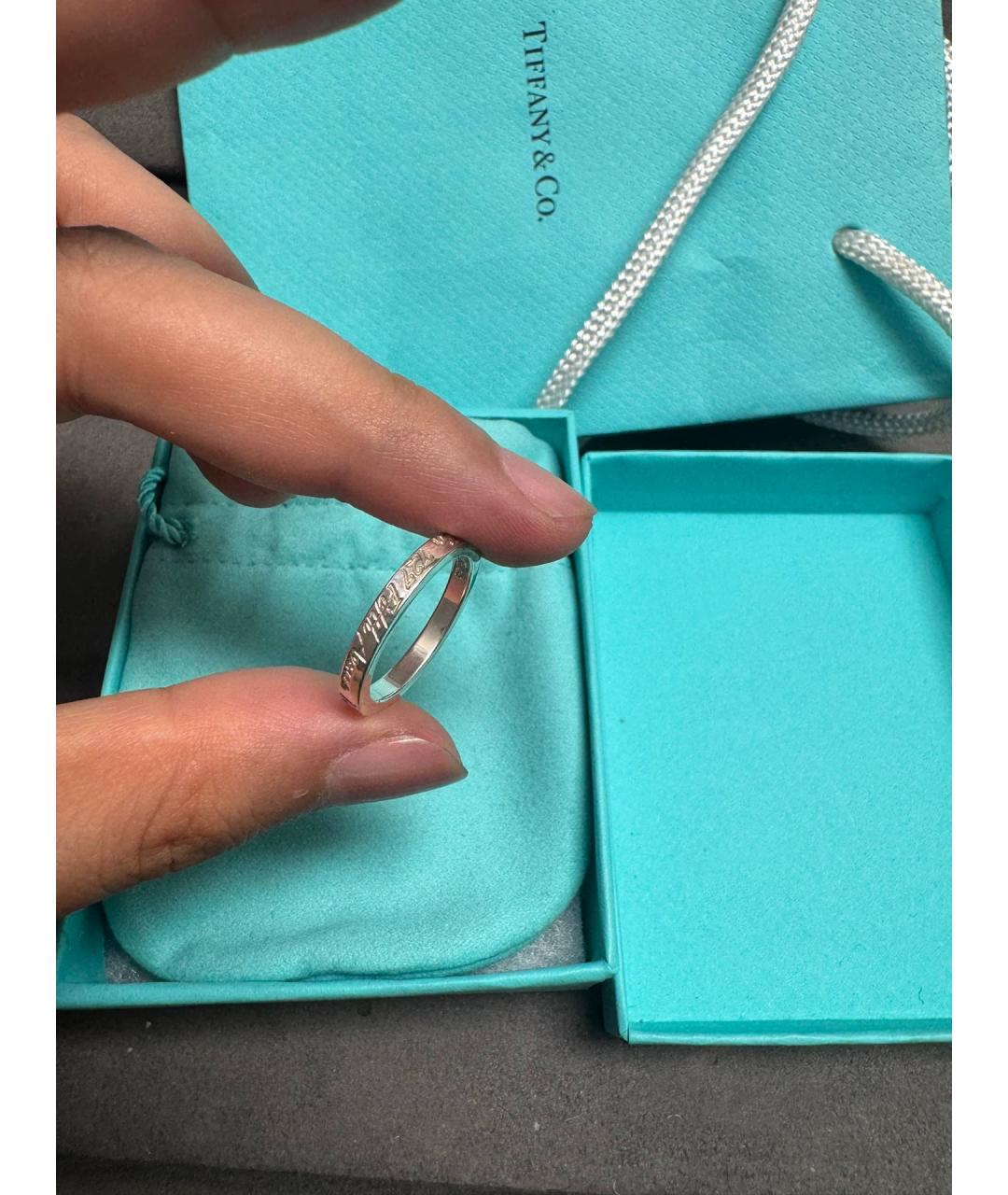 TIFFANY&CO Серебряное серебряное кольцо, фото 5