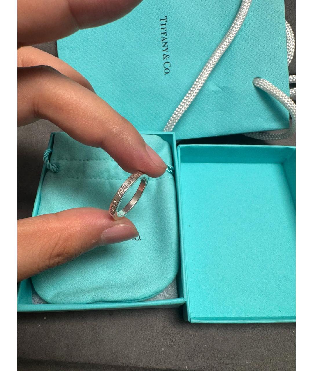 TIFFANY&CO Серебряное серебряное кольцо, фото 3