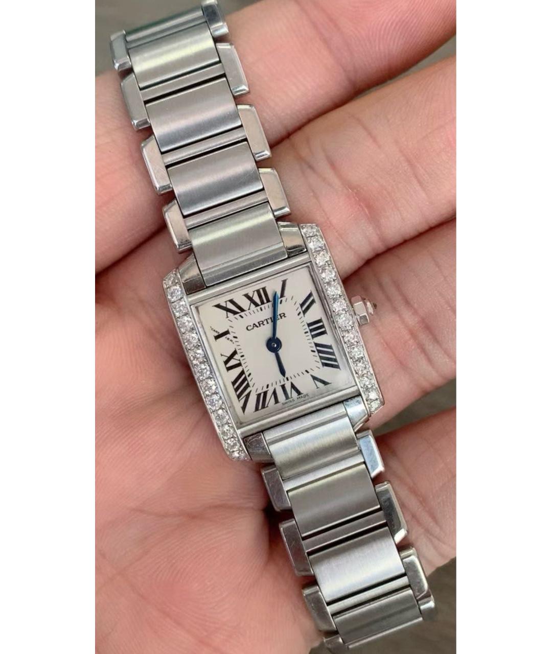 CARTIER Серебряные металлические часы, фото 7