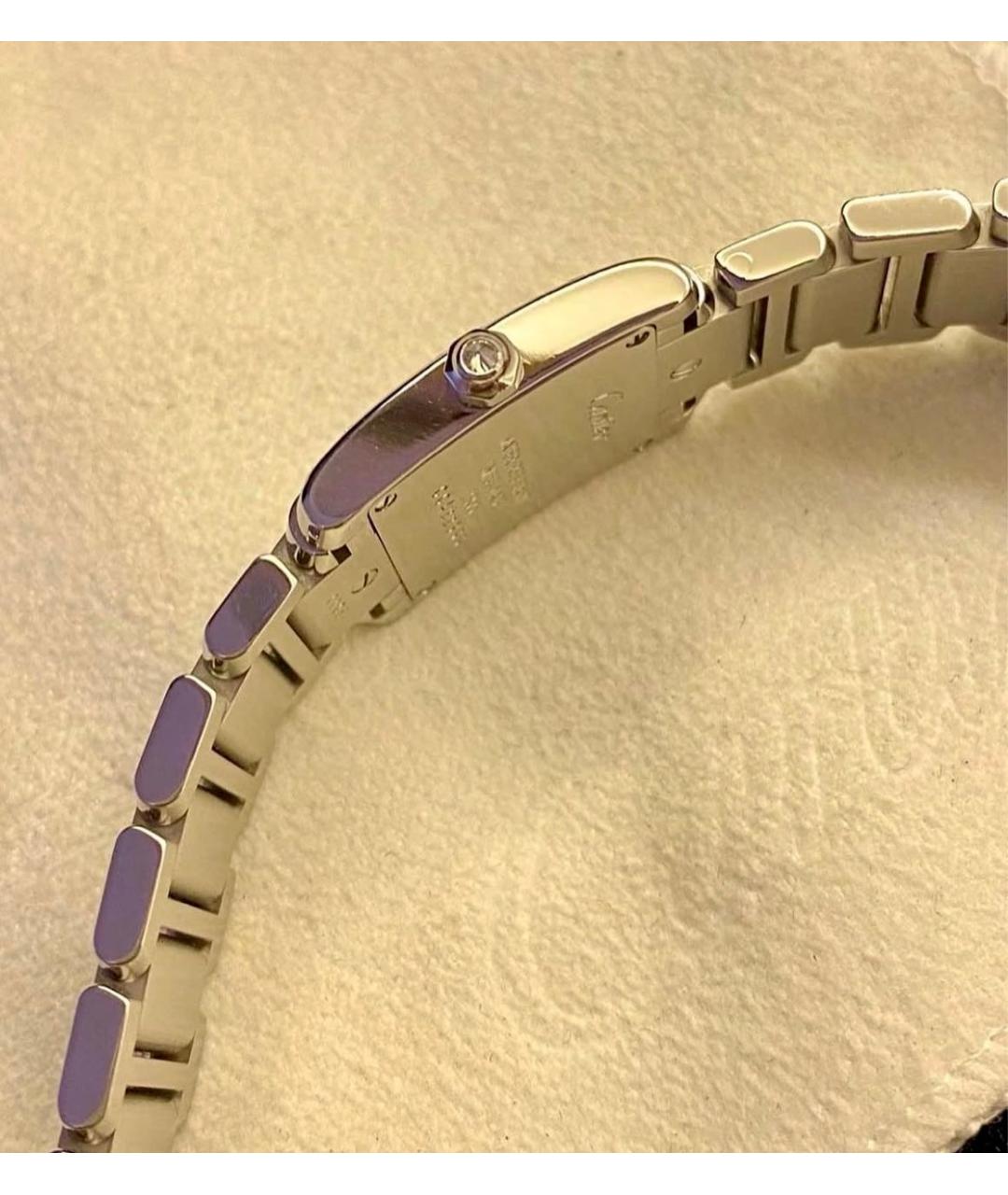 CARTIER Серебряные металлические часы, фото 5