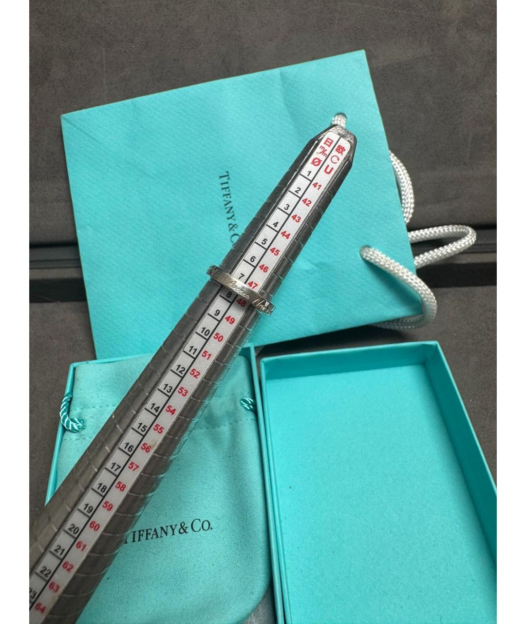TIFFANY&CO Серебряное серебряное кольцо, фото 8