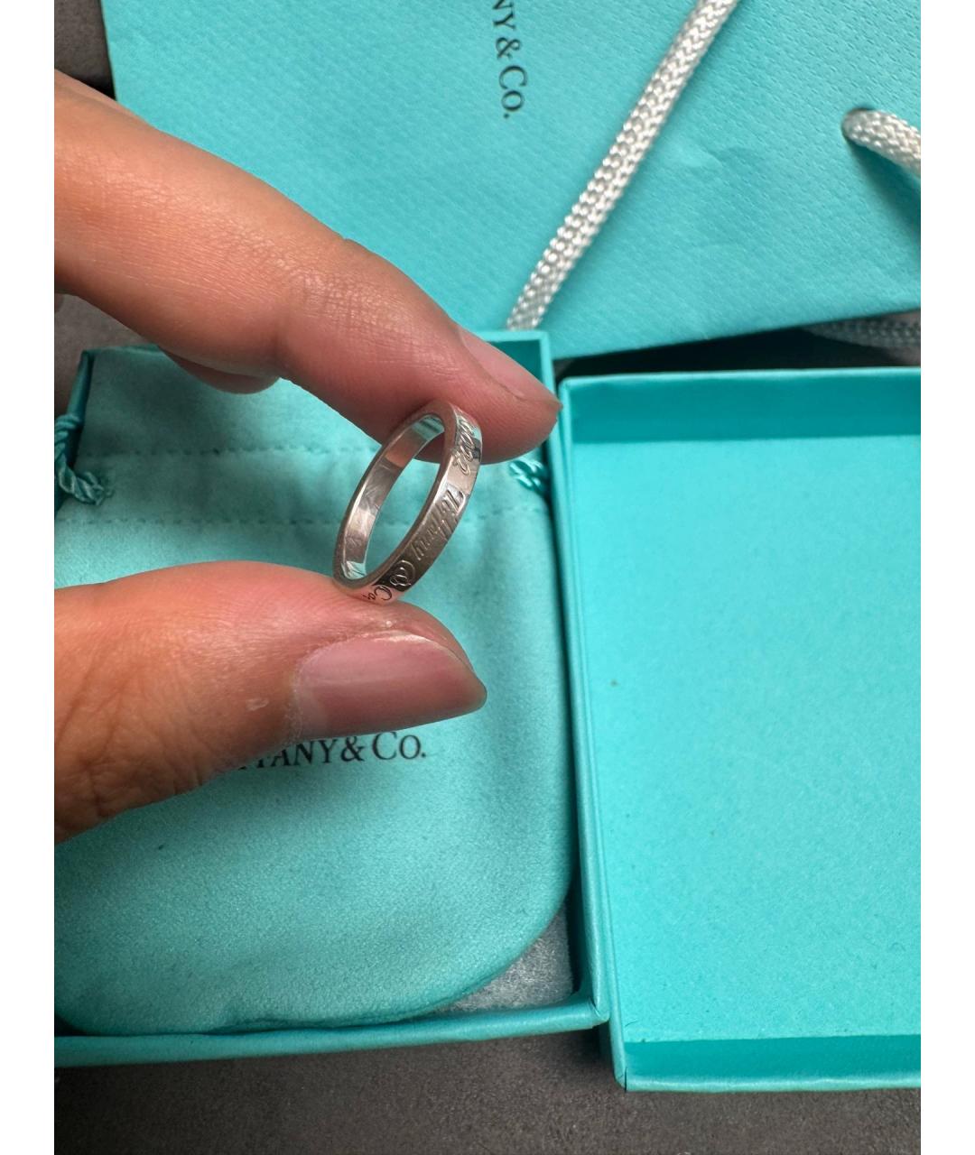 TIFFANY&CO Серебряное серебряное кольцо, фото 4