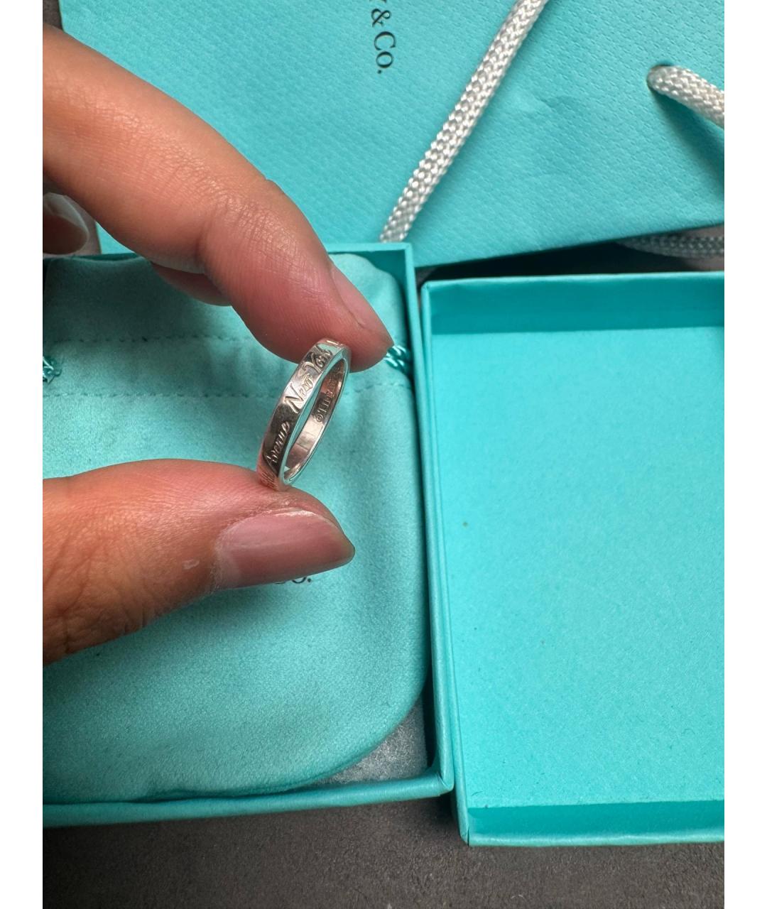 TIFFANY&CO Серебряное серебряное кольцо, фото 3
