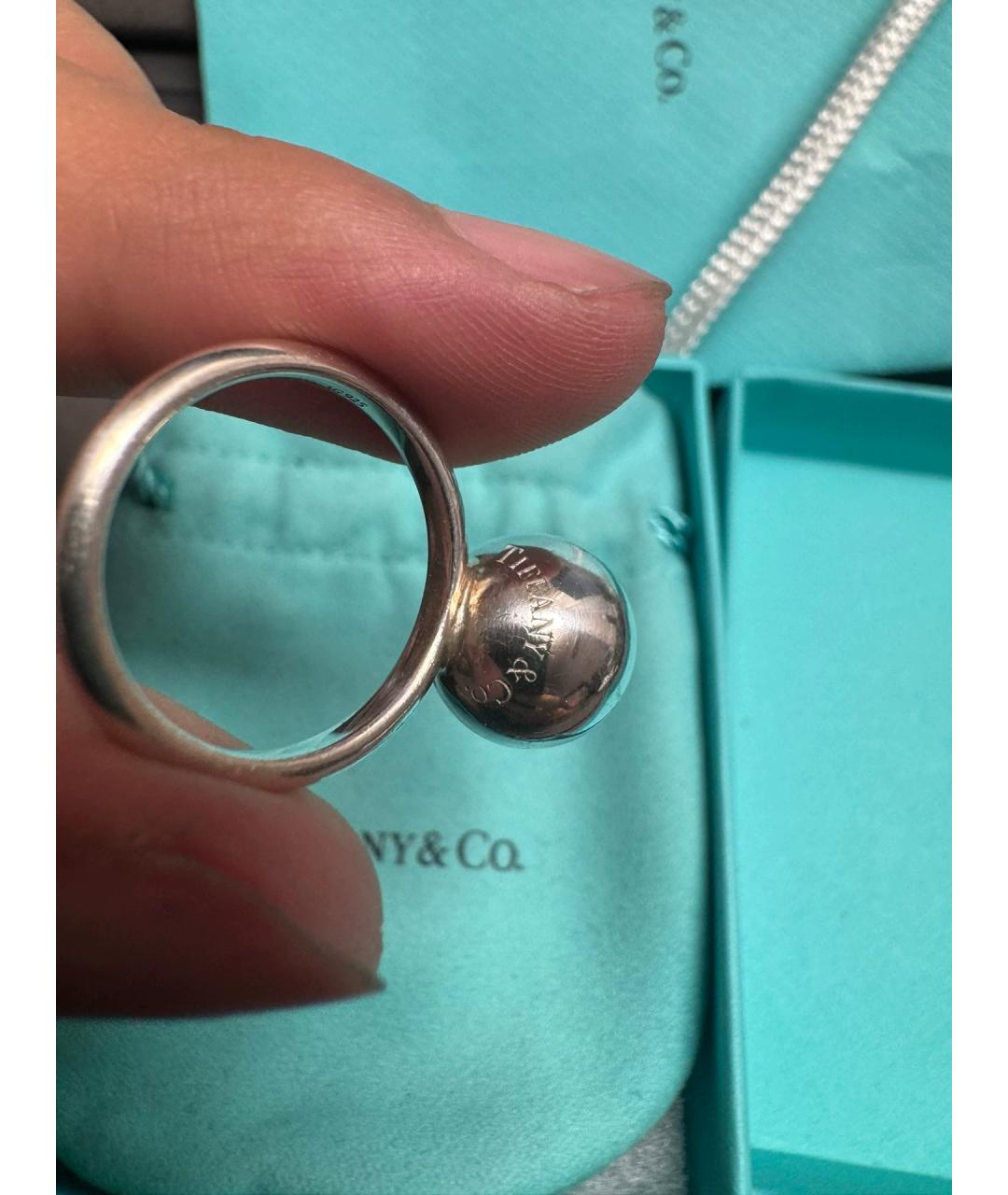 TIFFANY&CO Серебряное серебряное кольцо, фото 5