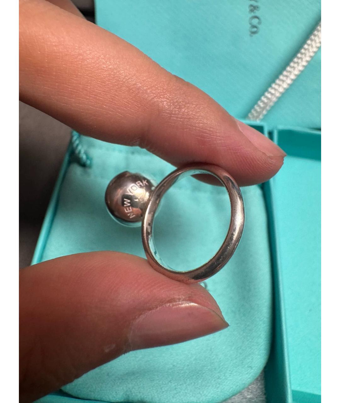 TIFFANY&CO Серебряное серебряное кольцо, фото 4