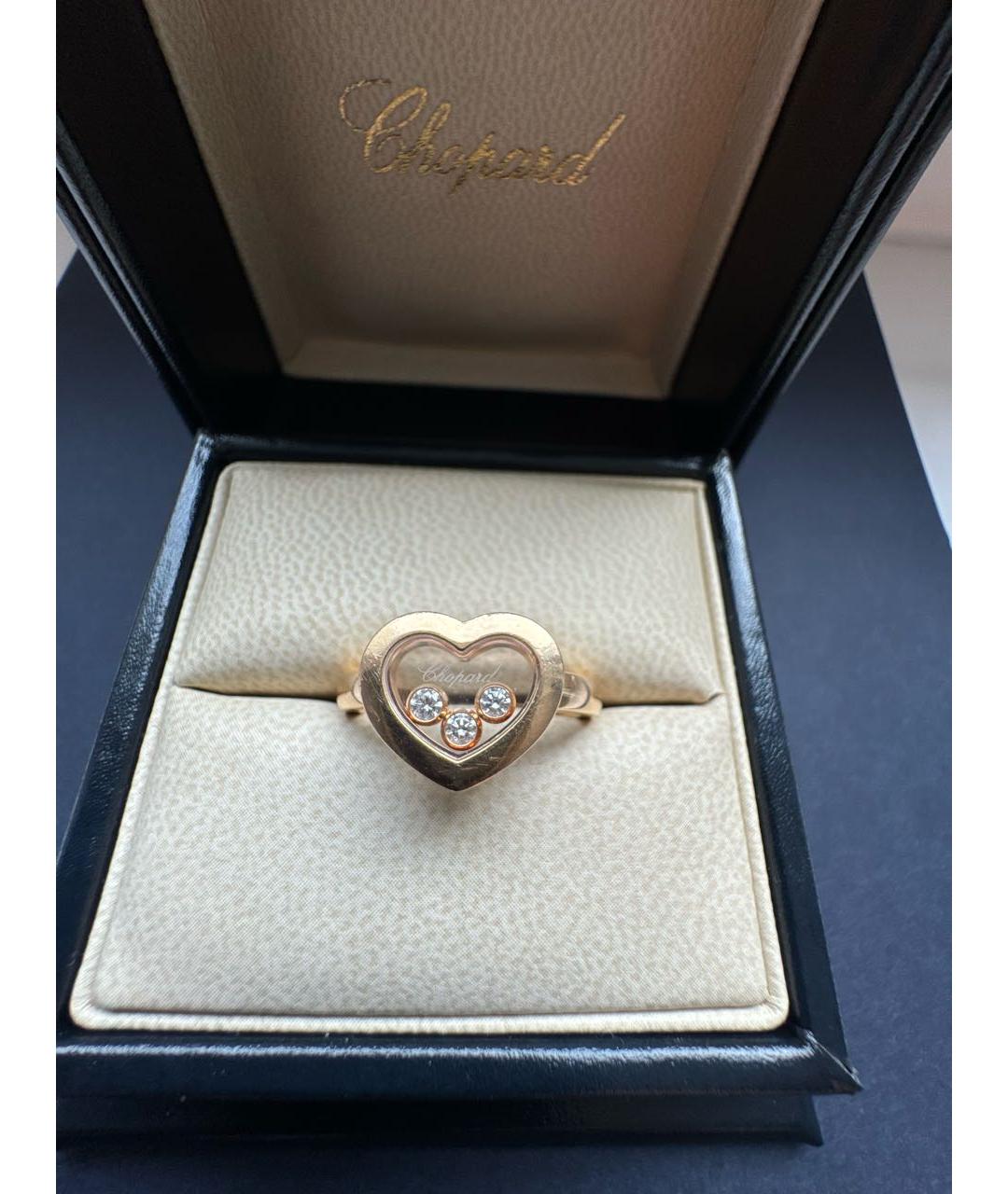 CHOPARD Золотое кольцо из розового золота, фото 5