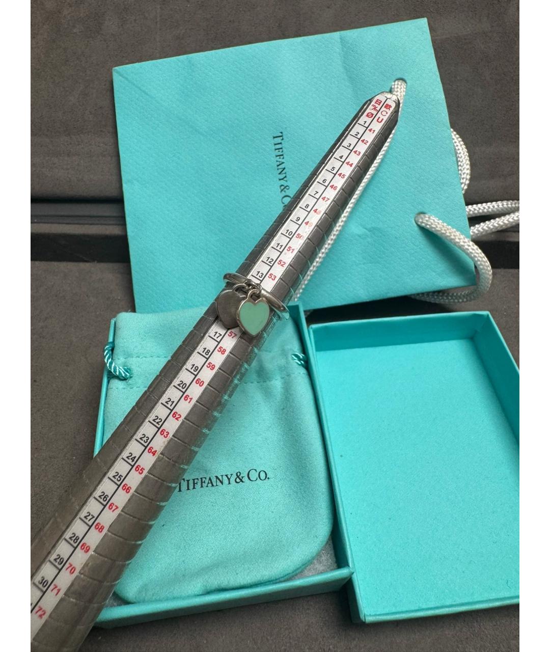 TIFFANY&CO Серебряное серебряное кольцо, фото 6