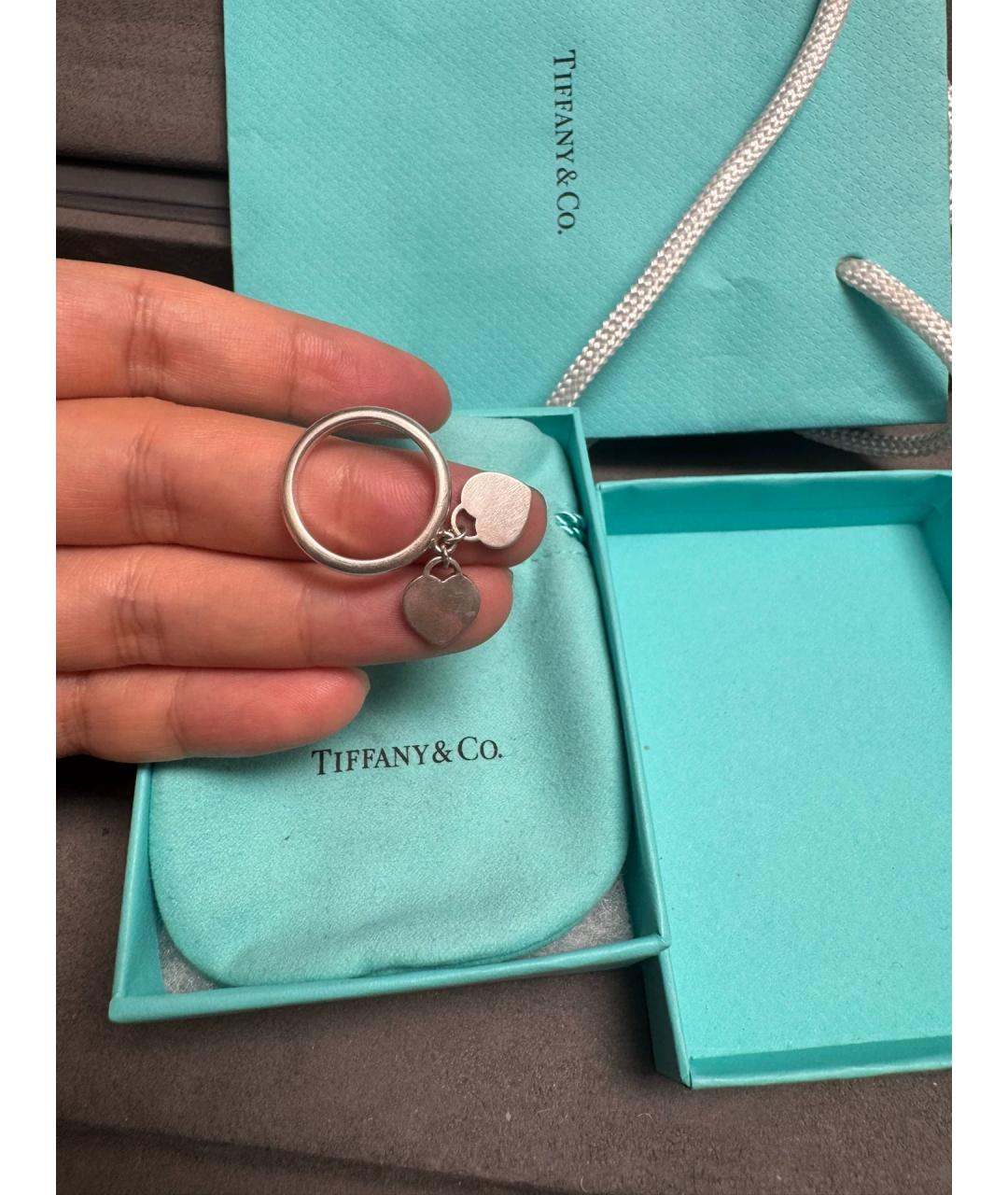 TIFFANY&CO Серебряное серебряное кольцо, фото 3