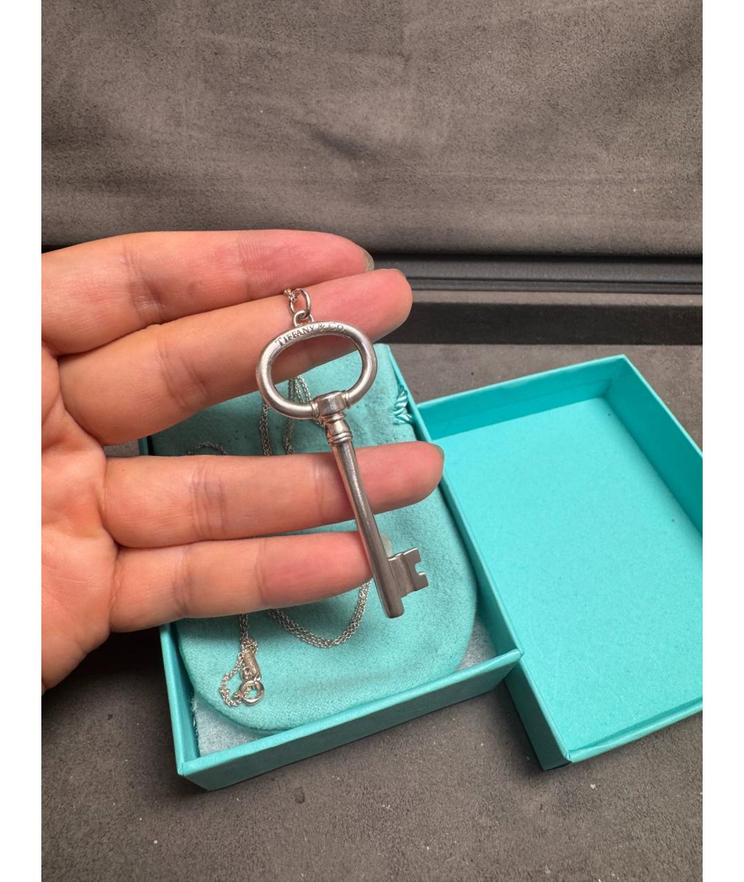 TIFFANY&CO Серебряная серебряная цепочка, фото 2