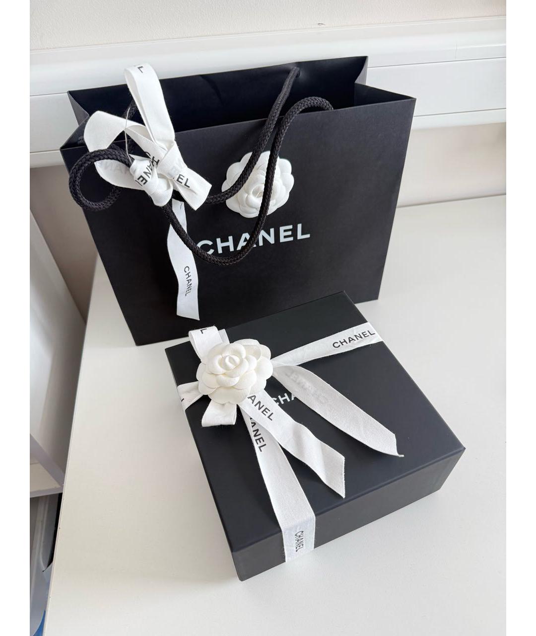 CHANEL Черный кожаный ремень, фото 4