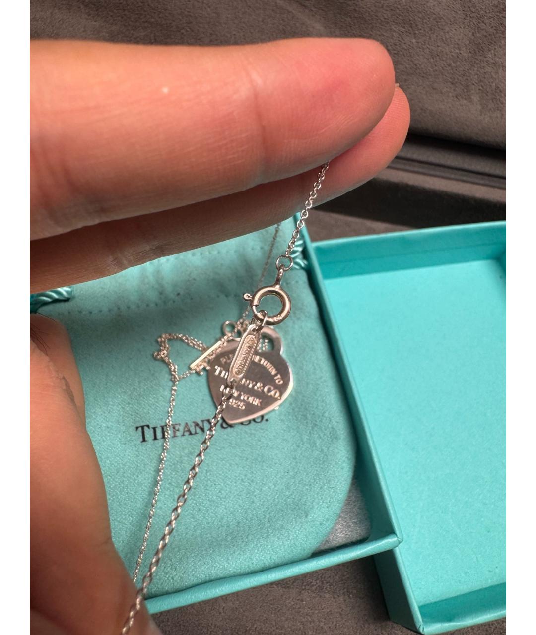 TIFFANY&CO Серебряный серебряный кулон, фото 7