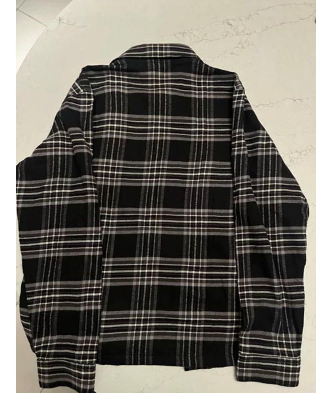 CHROME HEARTS Черная хлопковая кэжуал рубашка, фото 3