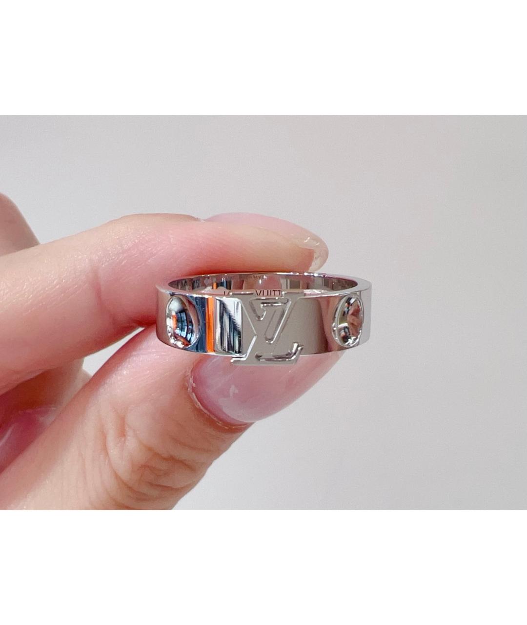 LOUIS VUITTON Серебряное кольцо из белого золота, фото 6