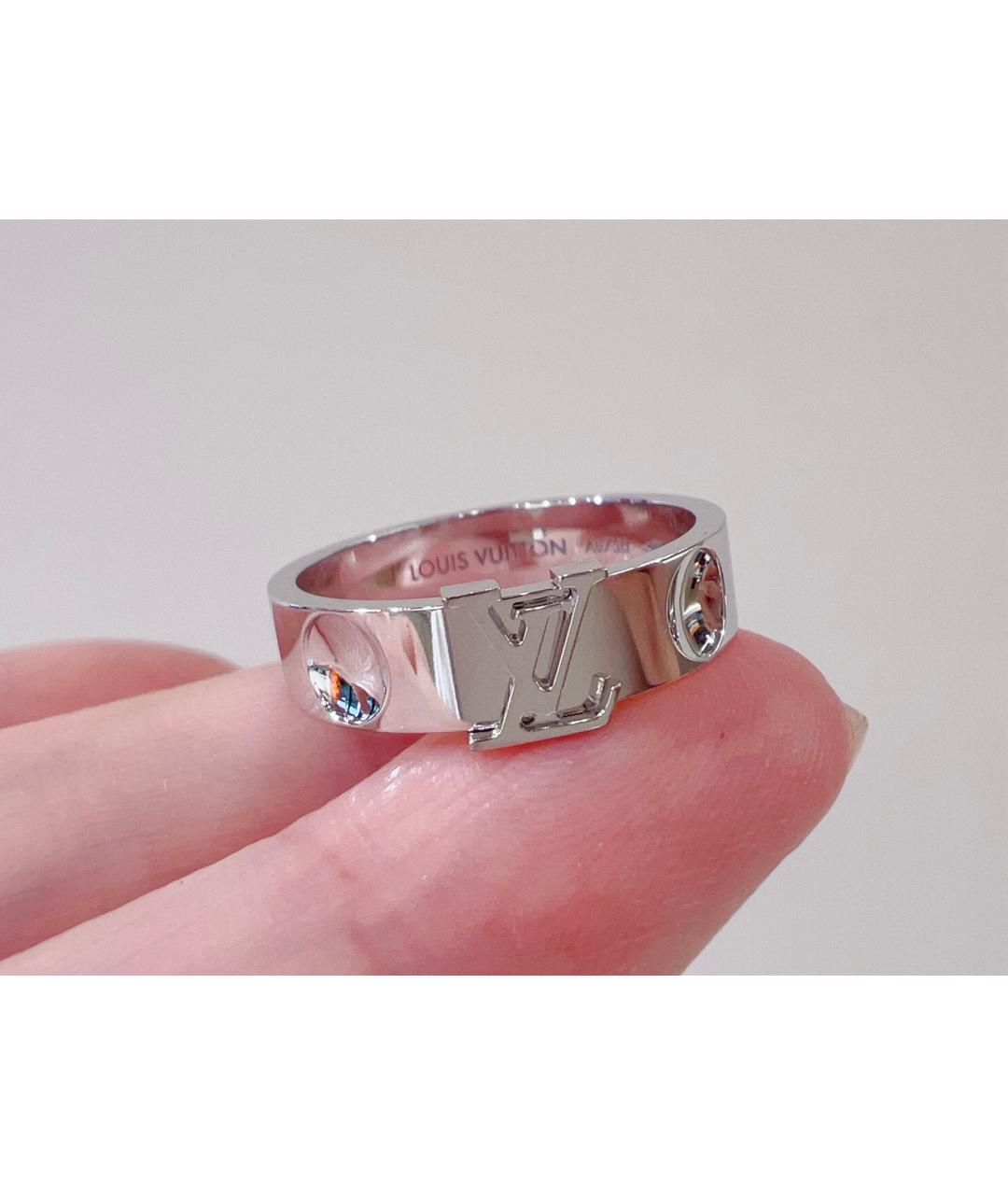 LOUIS VUITTON Серебряное кольцо из белого золота, фото 2