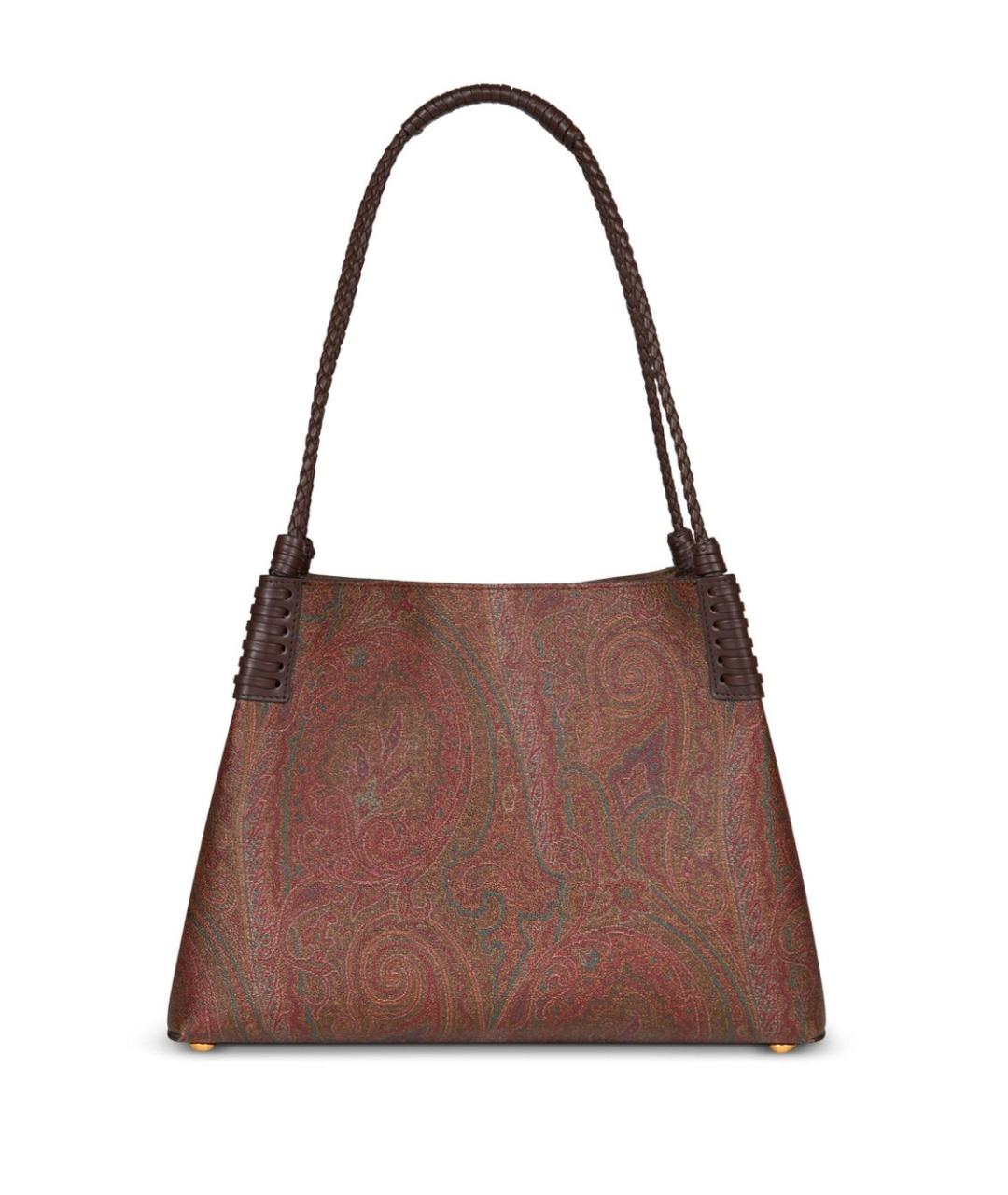 ETRO Коричневая хлопковая сумка тоут, фото 5
