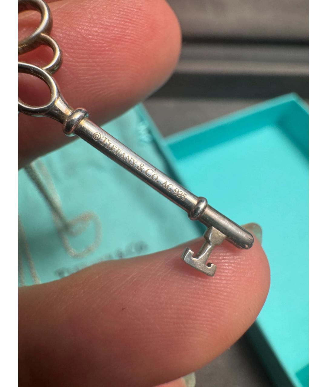 TIFFANY&CO Серебряная серебряная подвеска, фото 5